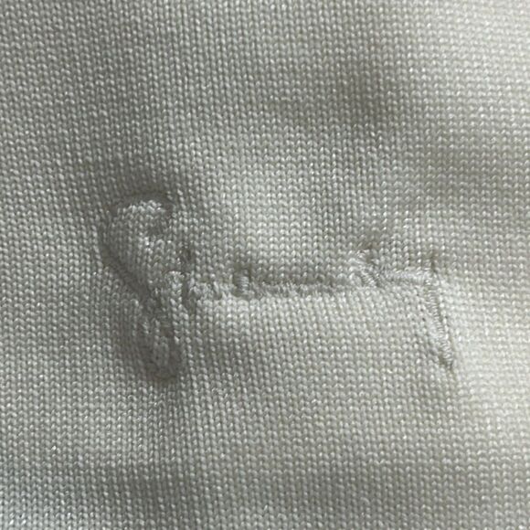 Vintage GIVENCHY sport shirt top blouse long sleeve engendered size 36 sweater - Picture 9 of 11